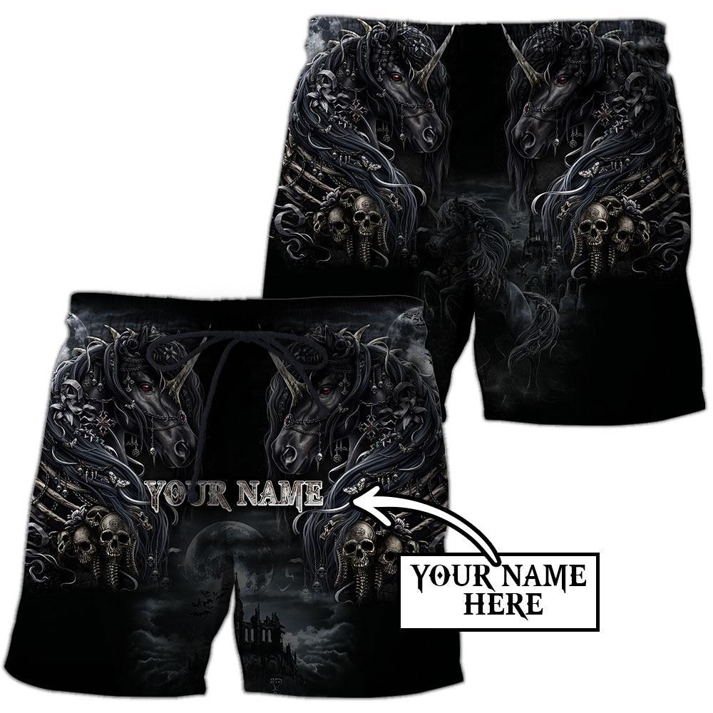 Customize Name Tattoo Skull Horse Hoodie For Men And Women NTN15032106