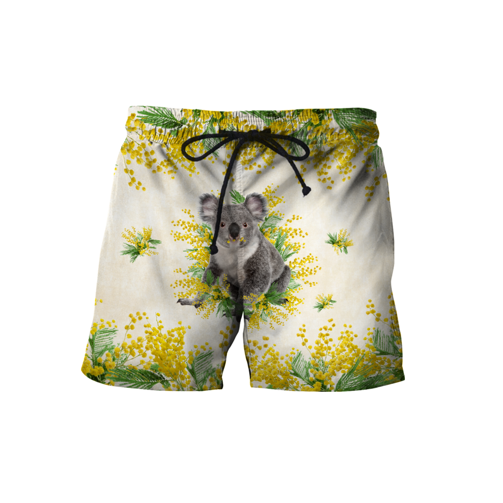Tmarc Tee Custom name Australia Koala Golden Wattle Shirts