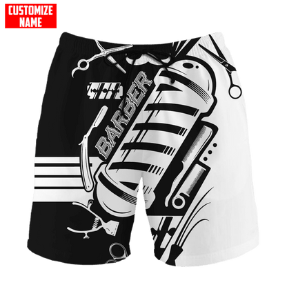 Personalized Name Barber 3D All Over Printed Unisex Shirts