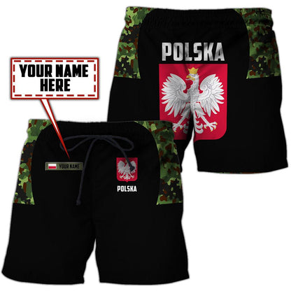 Personalized Polska 3D All Over Printed Unisex Hoodie