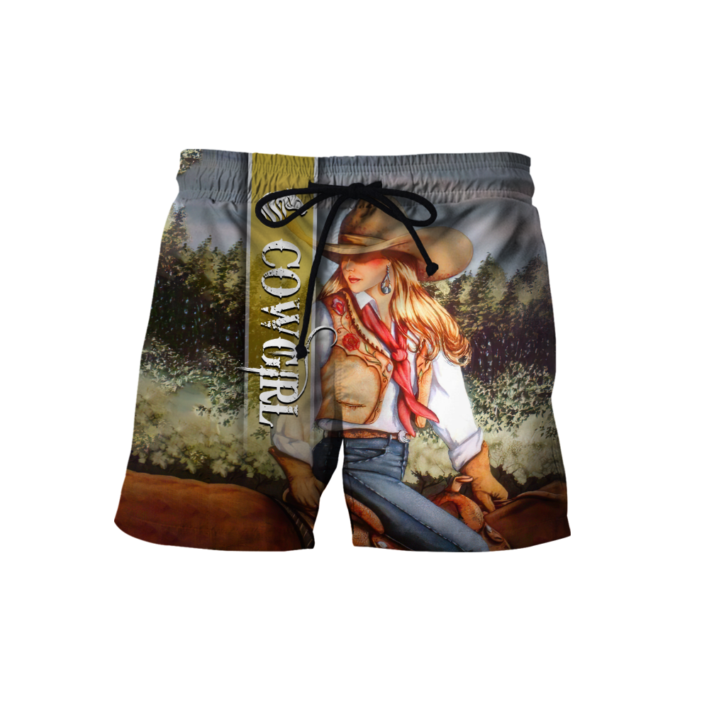 Cowgirl Customize 3D All Over Printed Shirts VP19122008XT