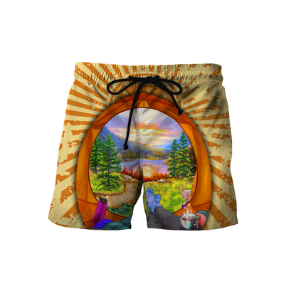 Camping 3D All Over Printed Unisex Shirts Tent View