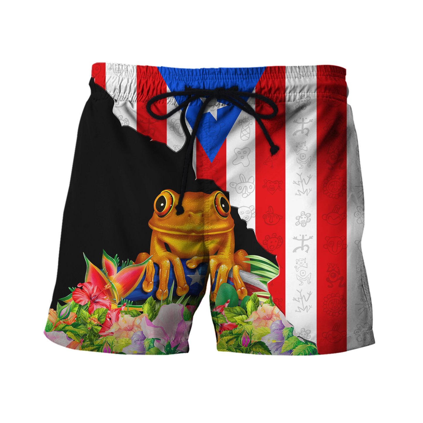 Customize Name Puerto Rico 3D All Over Printed Unisex Shirts