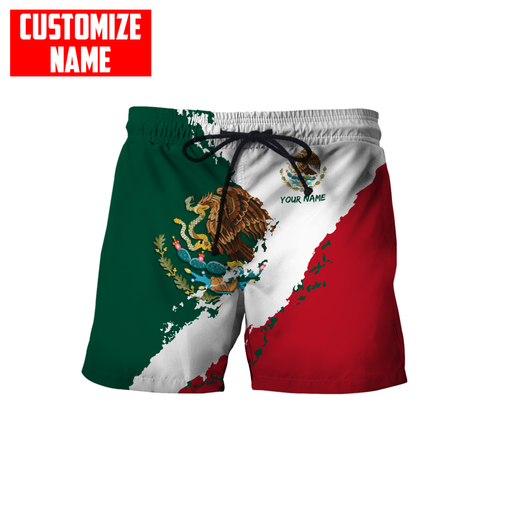 Persionalized Mexico 3D All Over Printed Unisex Shirts