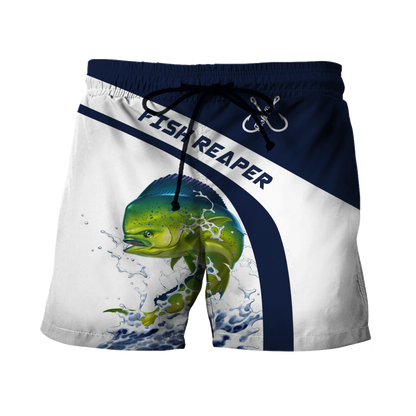 Custom name Mahi-mahi fishing design 3d print shirts