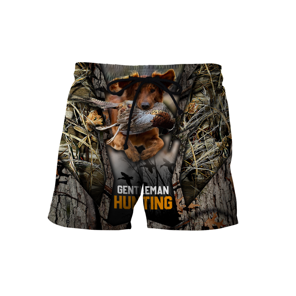 Hunting Dog 3D Over Printed Unisex Deluxe Hoodie ML