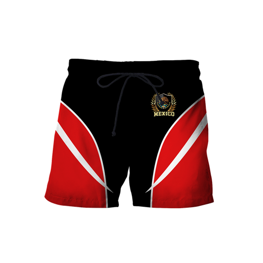 Mexico Combo T-shirt and Short Personalized name 3D All Over Printed no15