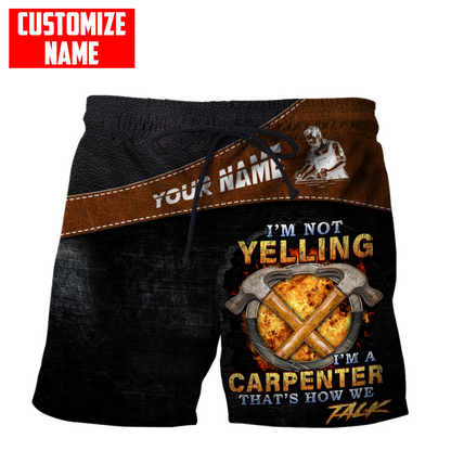 Personalized Name Carpenter 3D All Over Printed Unisex Shirts That's How We Talk