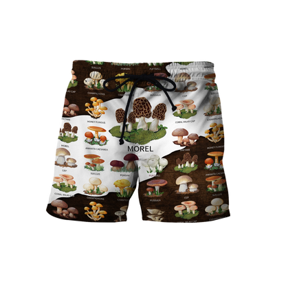 Edible mushroom hunting world 3d print shirts