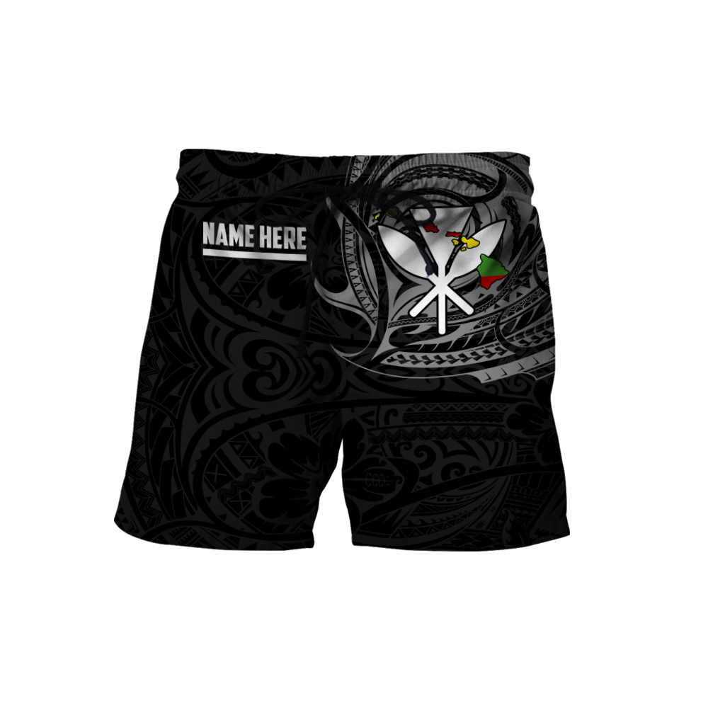 Kanaka Polynesian Hawaii Personalized Name 3D Unisex Shirt