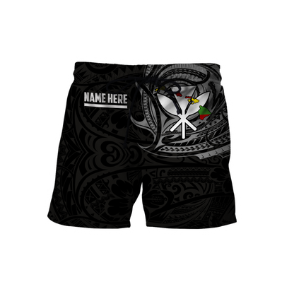 Kanaka Polynesian Hawaii Personalized Name 3D Unisex Shirt