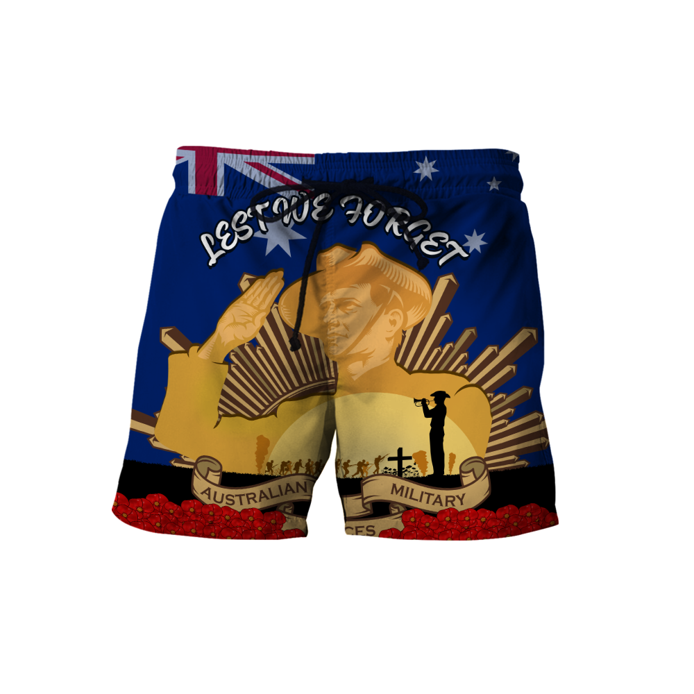 Premium Lest We Forget Anzac Day 3D All Over Printed PL