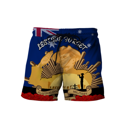 Premium Lest We Forget Anzac Day 3D All Over Printed PL