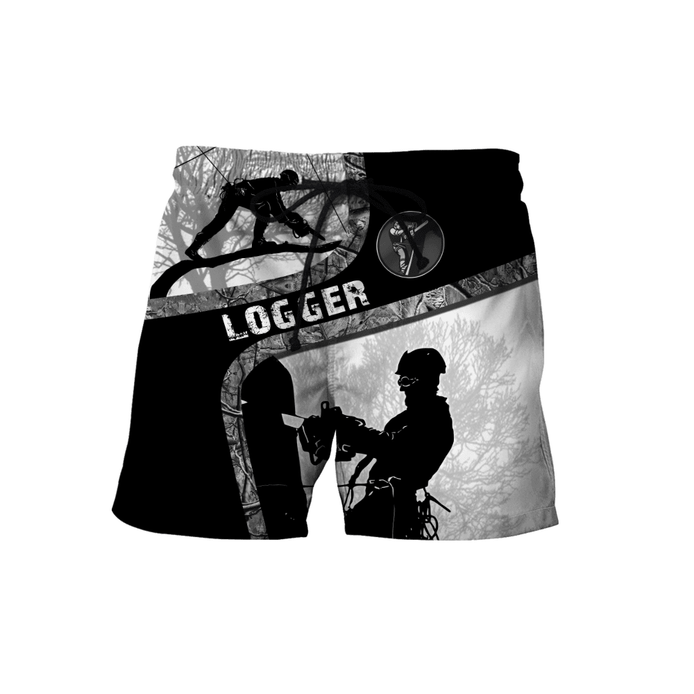 Premium Personalized Name Logger 3D All Over Printed Unisex Shirt