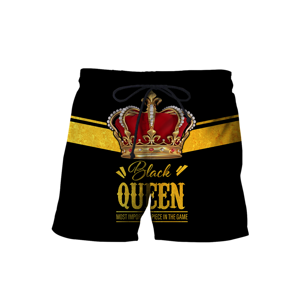 African Culture Custom Name Black Queen Unisex Hoodie ML