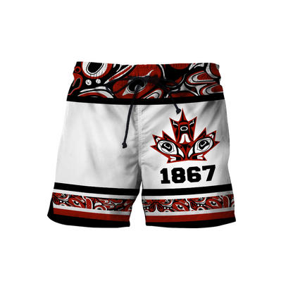 Canada Day No21 Haida 1867 Pullover Premium Unisex Hoodie