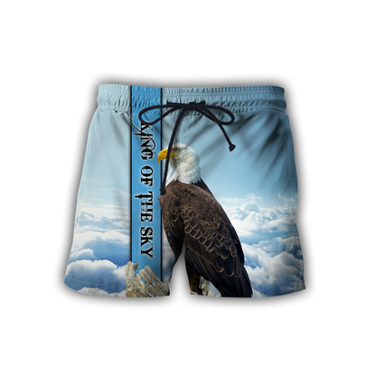 Customize Name Eagle 3D All Over Printed Shirts For Men and Women