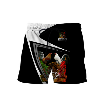 Personalized Name Rooster Mexico 3D All Over Printed Hoodie