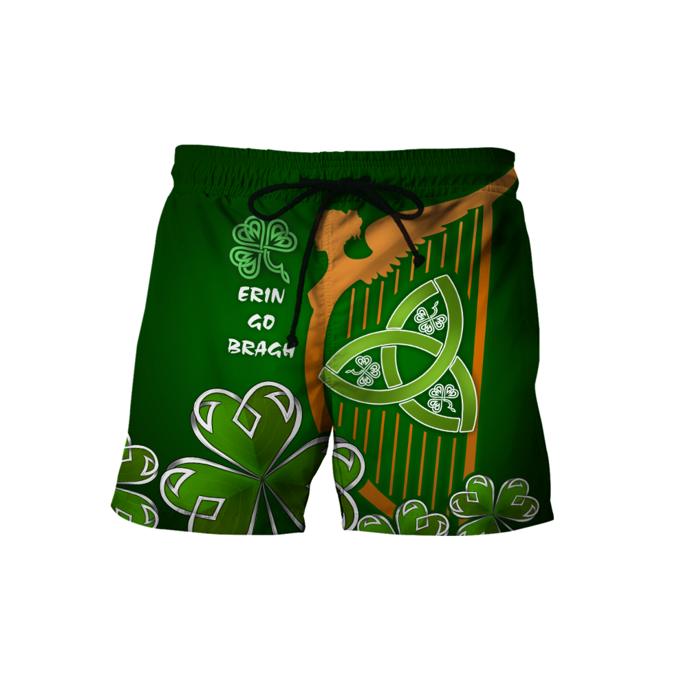 Premium Unisex Hoodie Irish St.Patrick Day The Harp The Shamrock And The Trinity ML