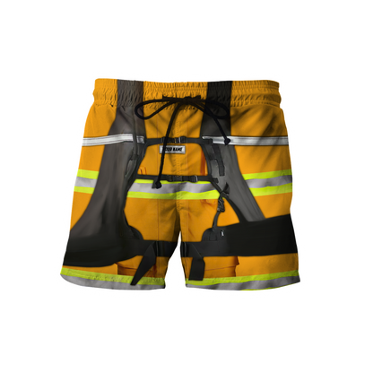 Customize Name Firefighter 3D All Printed Hoodie For Men And Women