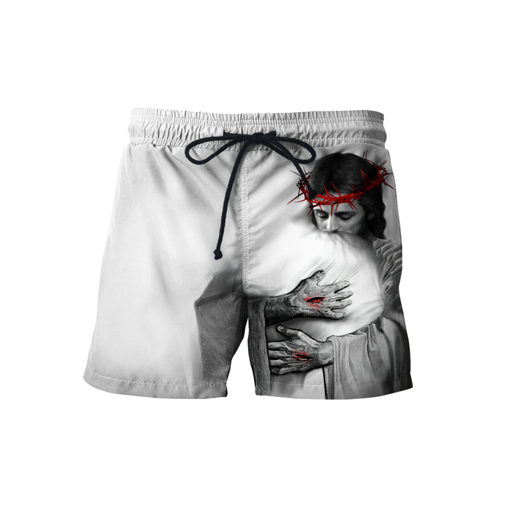 In the Arms of Lord v1 - Christian - 3D All Over Printed Baseball Shirt HV