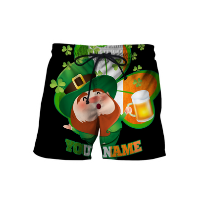 Irish 3D All Over Printed Unisex Shirts Saint Patrick's Day Black Ver