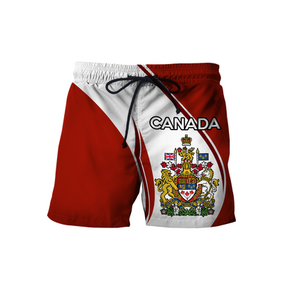 Canada Day No31 Personalized Coast Of Arm Pullover Premium Unisex Hoodie