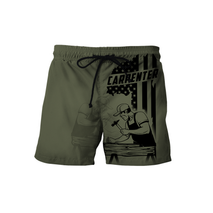 Personalized Name Carpenter 3D All Over Printed Unisex Shirts American Carpenter Ver 3