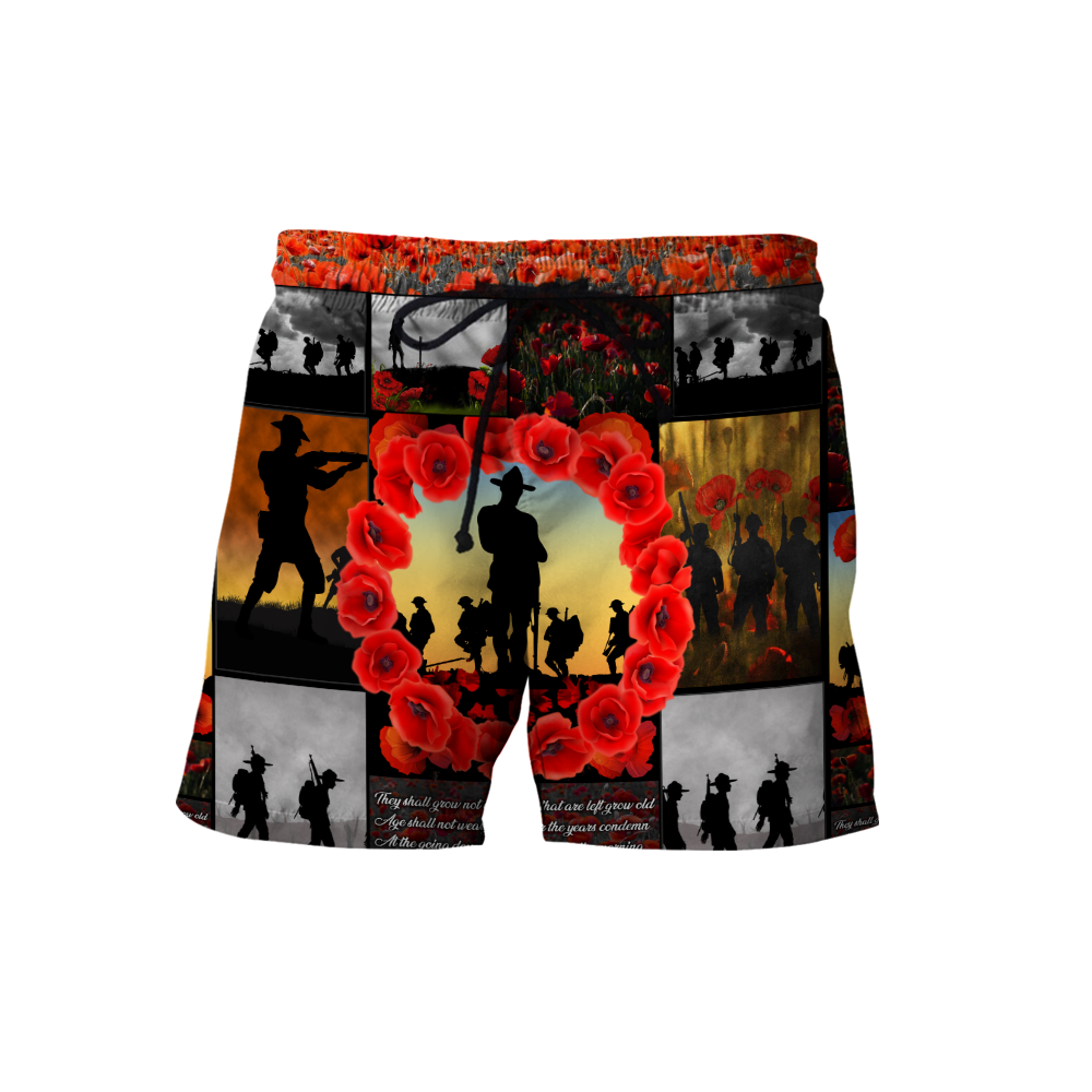 Premium Unisex Hoodie Remember Anzac Day ML