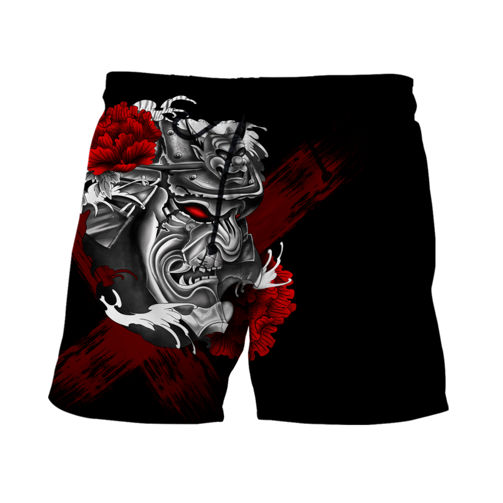 Premium 3D Printed Samurai Tatoo Shirts MEI