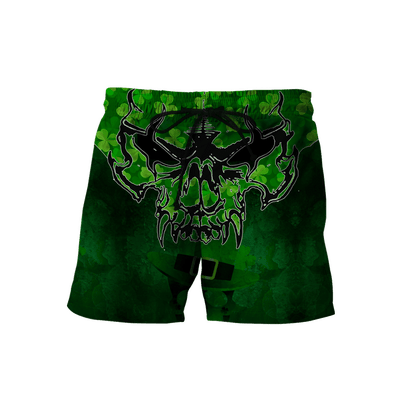 Premium Irish Day Skull 3D All Over Printed Unisex