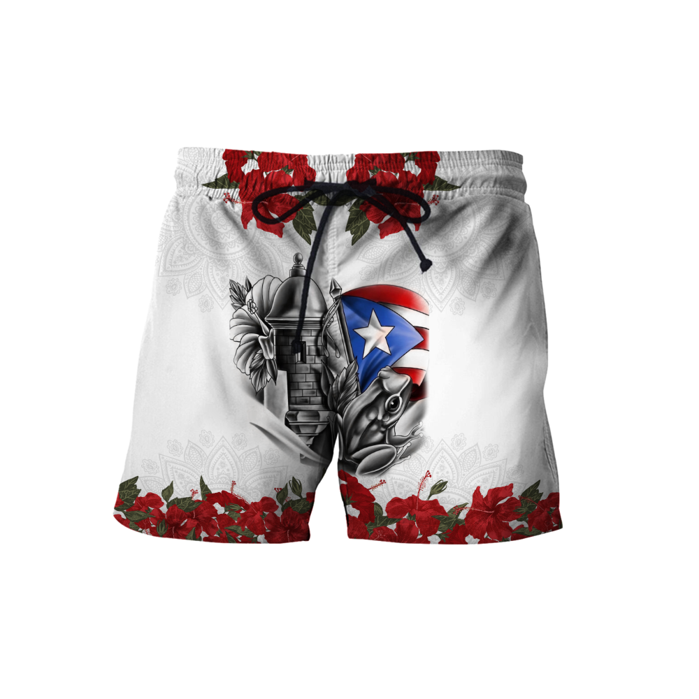 Manga Flower Puerto Rico Hoodie For Men And Women