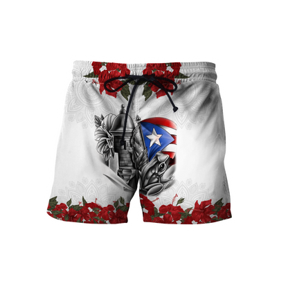 Manga Flower Puerto Rico Hoodie For Men And Women