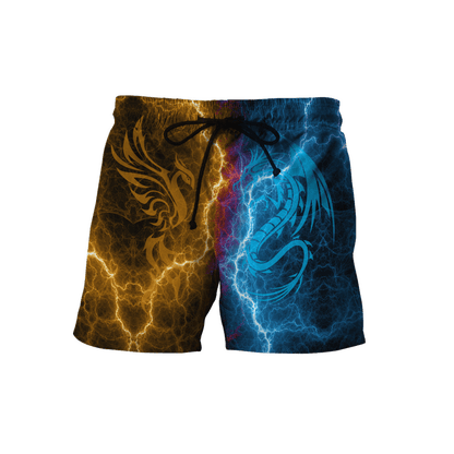 The Power Of Three Souls Dragon Phoenix Lion 3D All Over Printed Unisex Shirts