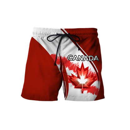 Canada Day No23 Personalized Maple Leaf Pullover Premium Unisex Hoodie