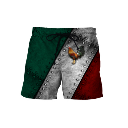 Mexico Rooster 3D All Over Printed Unisex Hoodie