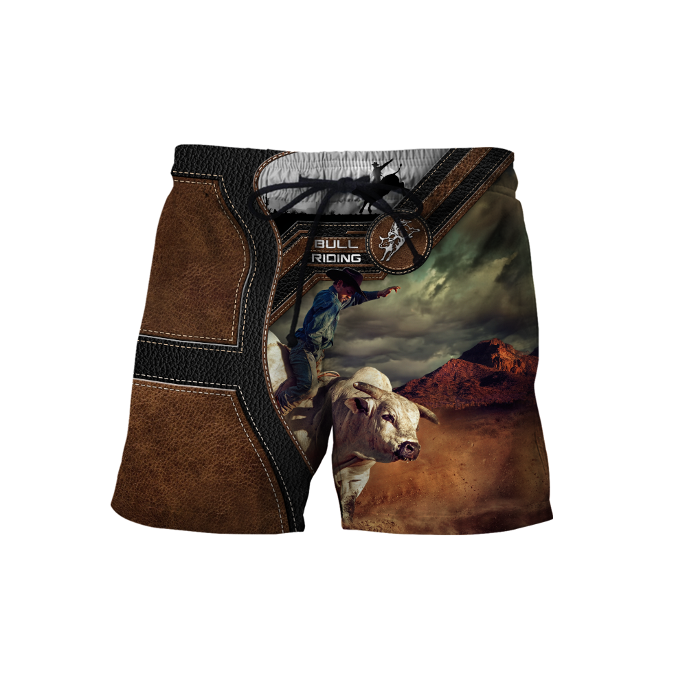 Personalized Name Bull Riding 3D All Over Printed Unisex Shirts Cowboy Ver 2