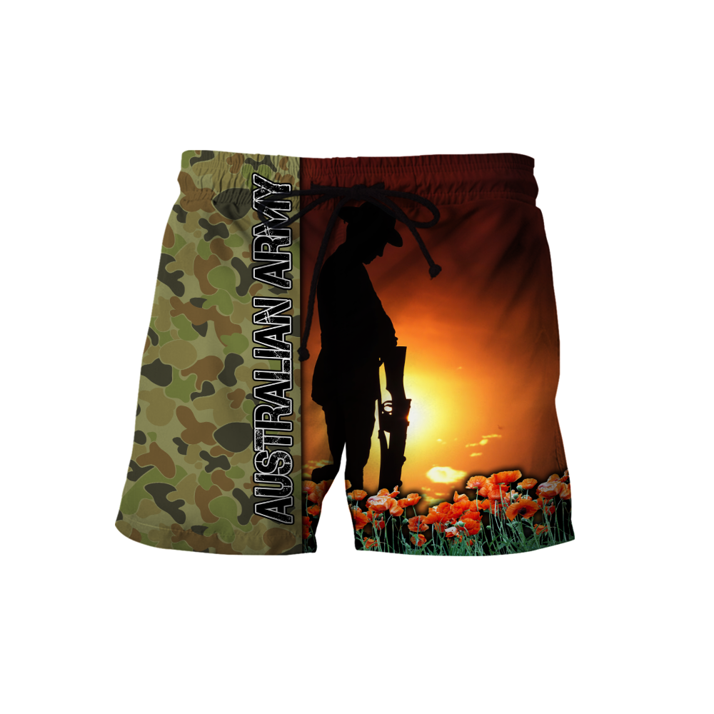Lest We Forget Anzac Day 3D All Over Printed