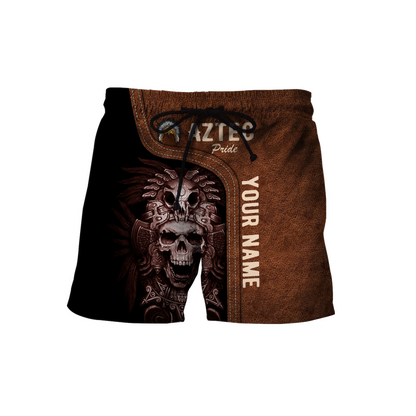 Personalized Name Aztec Pride 3D All Over Printed Hoodie