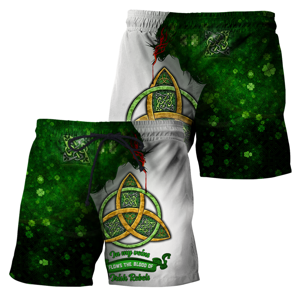 Premium Unisex Hoodie Irish St.Patrick Jesus Irish Rebel In My Vain ML