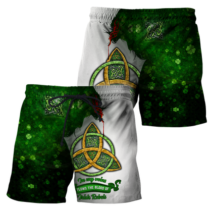 Premium Unisex Hoodie Custom Nam Irish St.Patrick Jesus Irish Rebel In My Vain ML