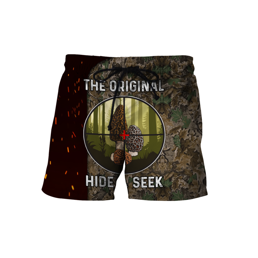 Mushroom hunter The original hide and seek 3d print shirts