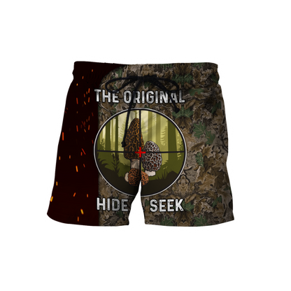 Mushroom hunter The original hide and seek 3d print shirts