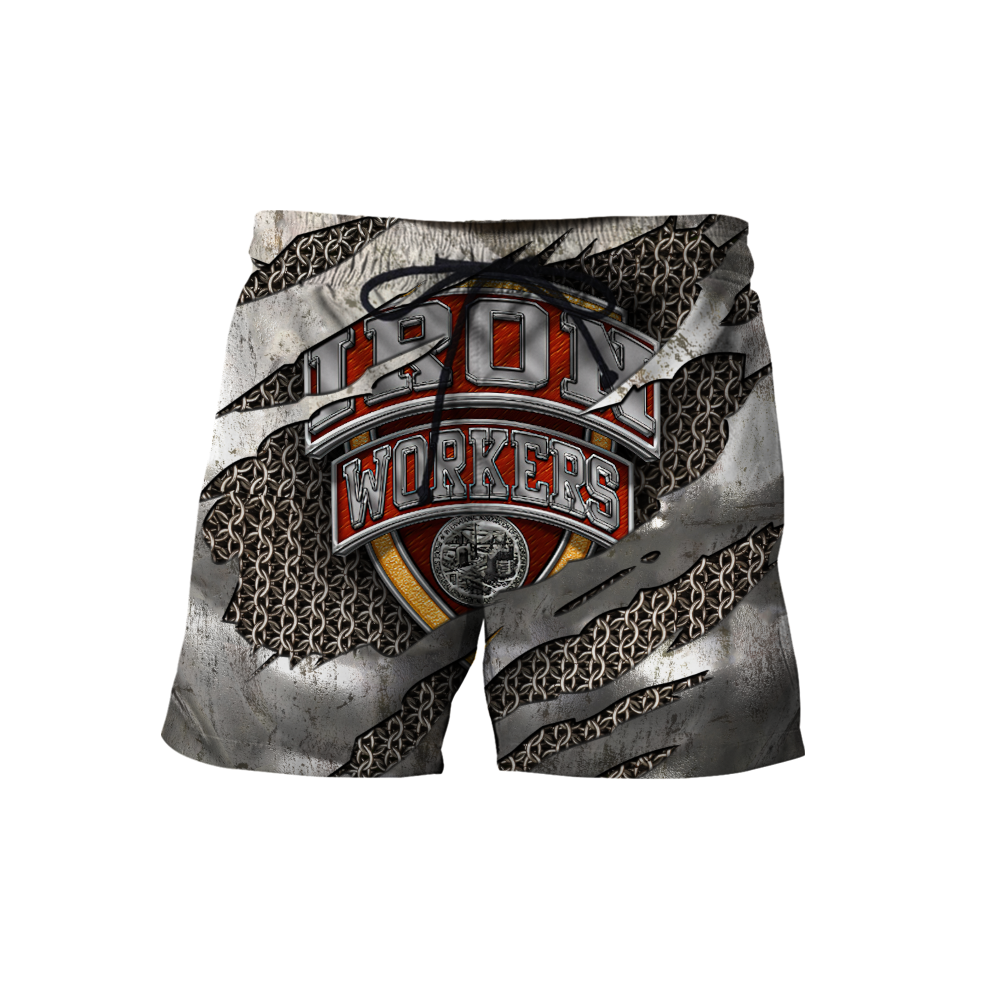 Ironworker 3D All Over Printed Unisex Hoodie