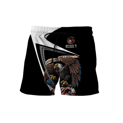 Custom name US Marine Corps Veteran 3D printed shirts Proud Military