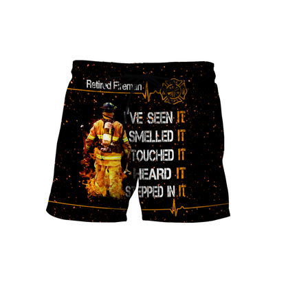 Customize Name Retired Firefighter Hoodie For Men And Women TNA19032102