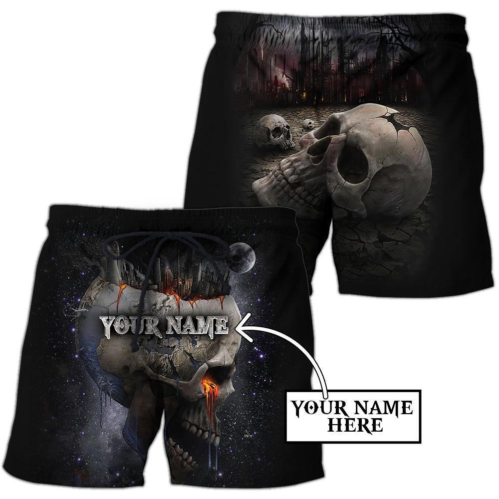Customize Name Tattoo Skull Hoodie For Men And Women NTN15032104