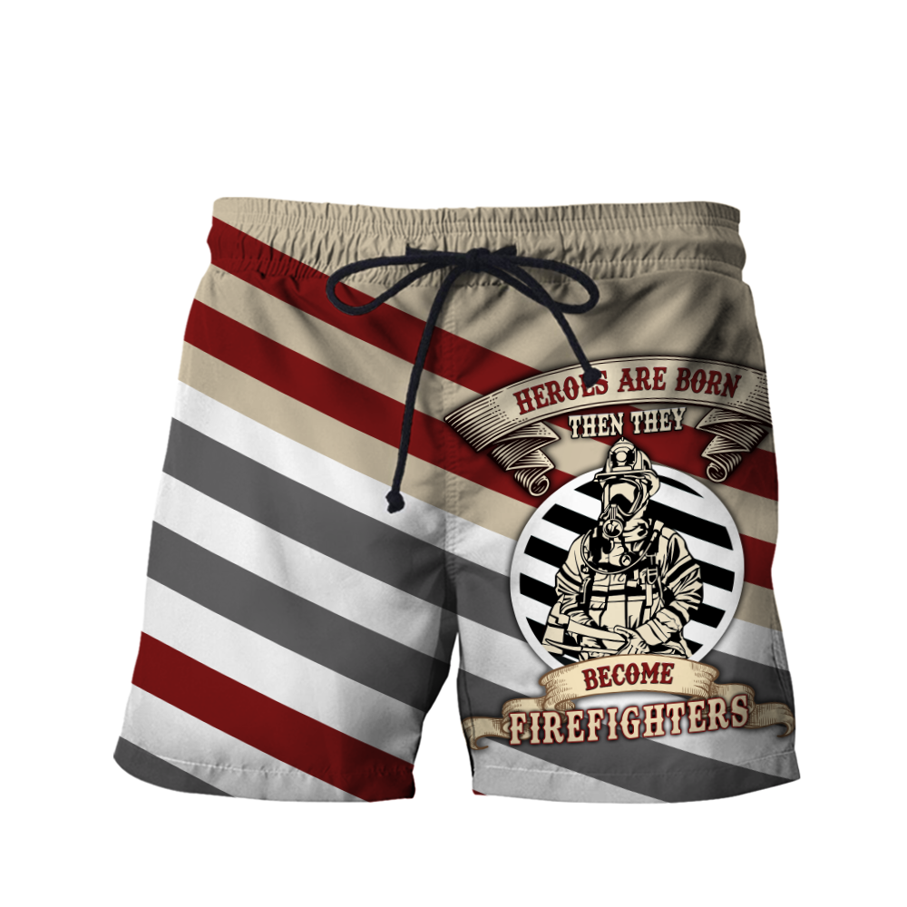 Customize Name Firefighter 3D All Over Printed Unisex Shirts