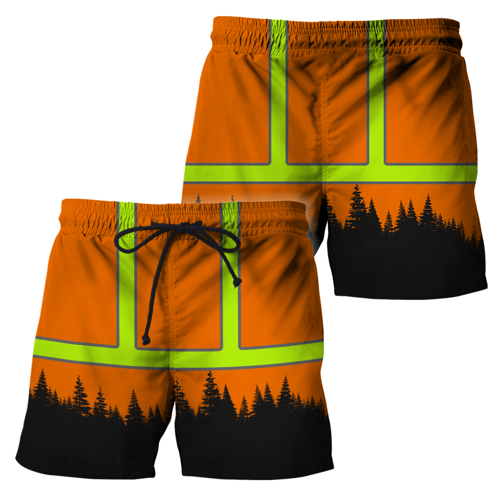 Premium Unisex All Over Printed Arborist Logger Lumberjack Shirts MEI