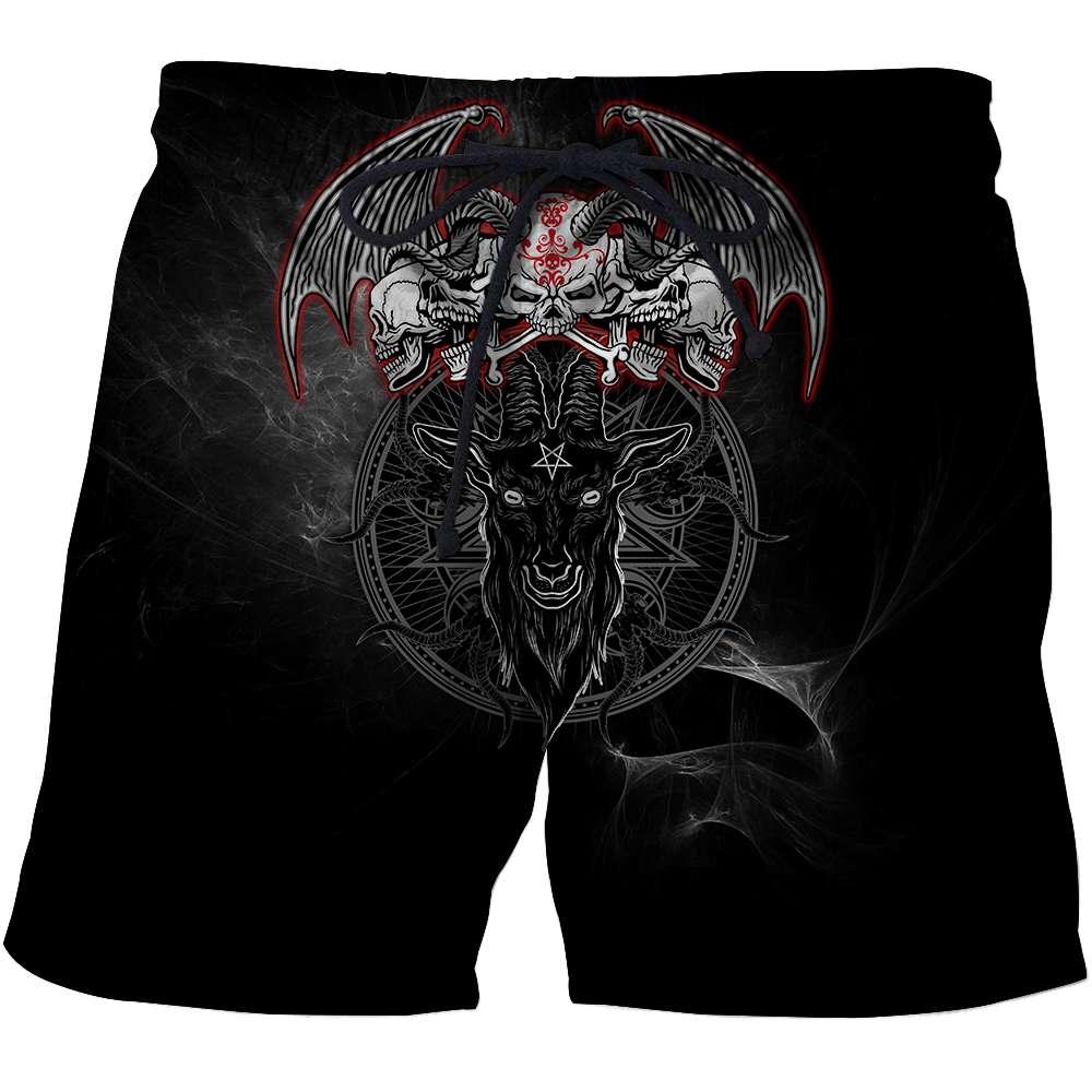 Satanic Skull Symbols Hoodie For Men And Women